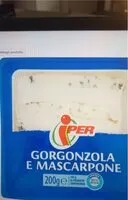 Mängden socker i GORGONZOLA E MASCARPONE
