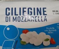 Mängden socker i Ciliegine di mozzarella