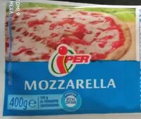 Mängden socker i Mozzarella iper