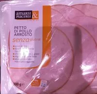 Mängden socker i Petto di pollo arrosto no glutine