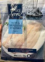 Mängden socker i Filetti di merluzzo d’alaska