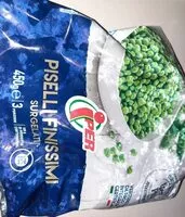 Mängden socker i Piselli finissimi surgelati