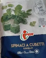Mängden socker i Spinaci a cubetti