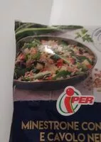 Mängden socker i Minestrone con orzo e cavolo nero