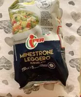 Mängden socker i Minestrone leggero surgelato