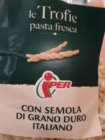Mängden socker i Le trofie pasta fresca con semola di grano duro italiano