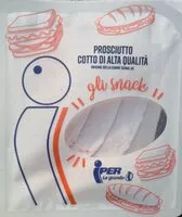 Mängden socker i Prosciutto cotto alta qualità IPER