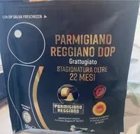 Mängden socker i Parmiggiano  Reggiano grattugiato 22 mesi