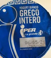 Mängden socker i Yogurt bianco greco intero