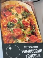 Mängden socker i Pizza stirata pomodorini e rucola