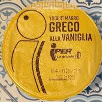 Mängden socker i Yogurt magro greco alla vaniglia