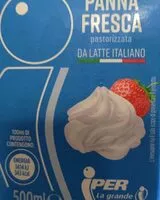 Mängden socker i Panna fresca