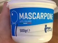 Mängden socker i Mascarpone