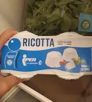 Mängden socker i Ricotta