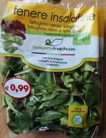 Mängden socker i Tenere insalatine