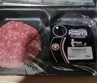 Mängden socker i Hamburger di razza piemontese