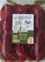 Mängden socker i Bresaola biologica