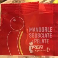 Mängden socker i Mandorle sgusciate e pelate