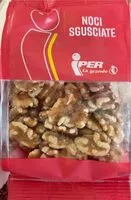 Mängden socker i Noci sgusciate