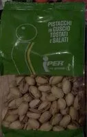 Mängden socker i pistacchi in guscio tostati e salati