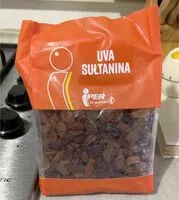 Mängden socker i Uva sultanina