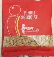 Mängden socker i Pinoli sgusciati