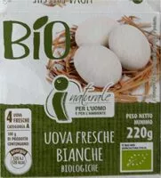 Mängden socker i BIO Uova Fresche Bianche