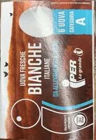 Mängden socker i Uova bianche