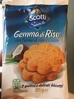 Mängden socker i Gemma di Riso, Cocco