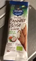 Mängden socker i Cannolo di riso cacao e cocco