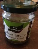 Mängden socker i Olives farcies aux poivrons à l'huile