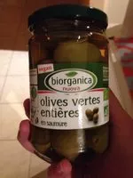 Mängden socker i Olives vertes entieres