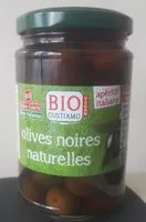 Mängden socker i Olives noires naturelles