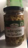 Mängden socker i Aubergines en lanieres