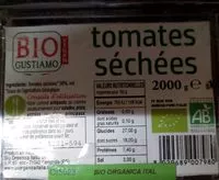 Mängden socker i Tomates séchés