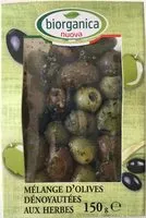 Mängden socker i Mélange d’olives Denoyautées