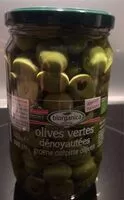 Mängden socker i Olives vertes denoyautées