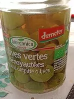 Mängden socker i Olives vertes dénoyautées