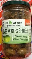 Mängden socker i Olives vertes épicées