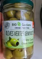 Mängden socker i Olives vertes dénoyautées