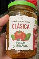 Mängden socker i Bio organica italia clasica