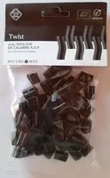 Mängden socker i Twist avec réglisse de Calabre A.O.P.