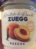 Mängden socker i Zuegg Pesche Conf