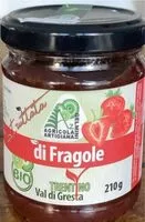Mängden socker i Fruttata di fragole
