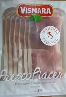 Mängden socker i Prosciutto crudo