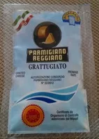 Mängden socker i Parmigiano Reggiano Grattugiato