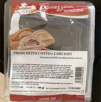 Mängden socker i Tramezzino veneziano prosciutto carciofi