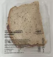 Mängden socker i Tostone rustico ai cereali