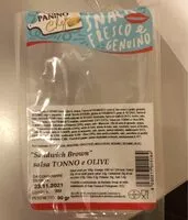 Mängden socker i “Sandwich Brown” salsa TONNO e OLIVE