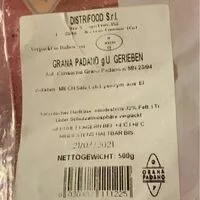 Mängden socker i Grana padana